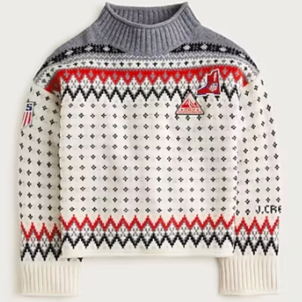 U.S. Ski & Snowboard by J.Crew Fair Isle Rollneck™ sweater in vintage wool